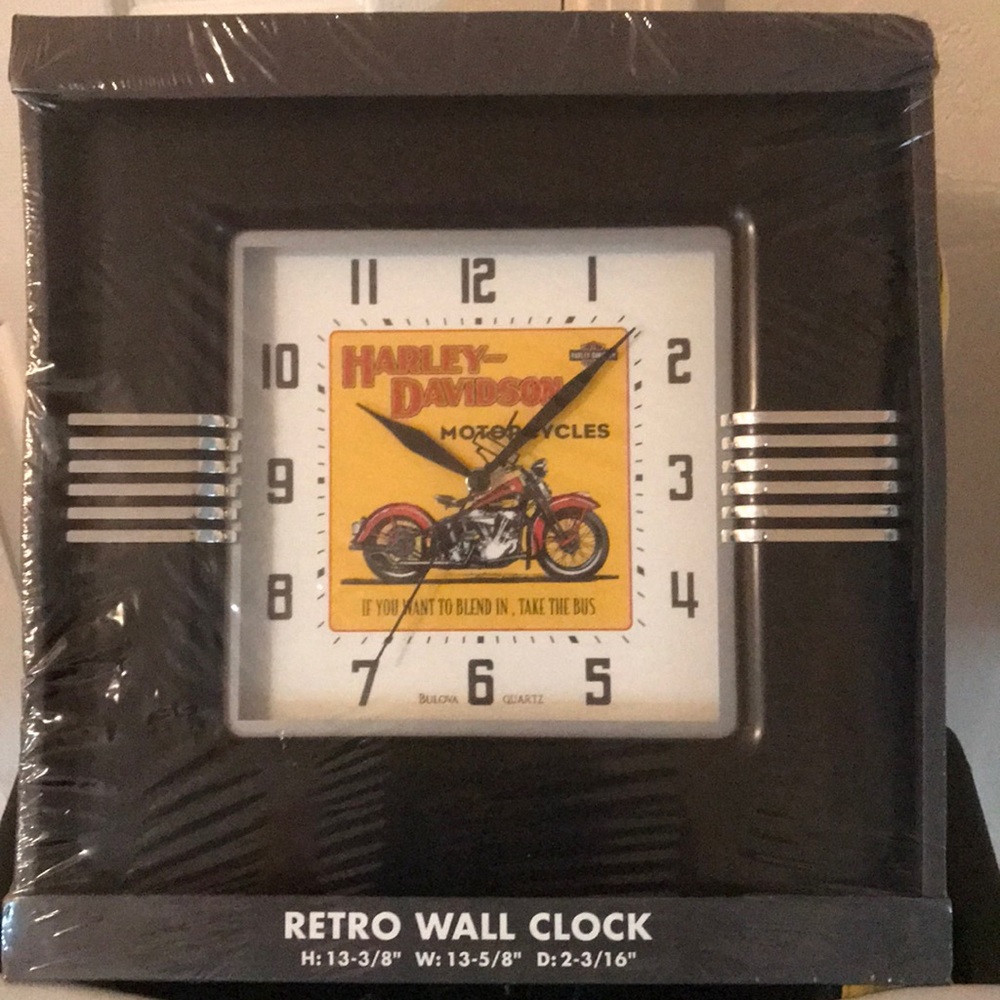Retro wall clock